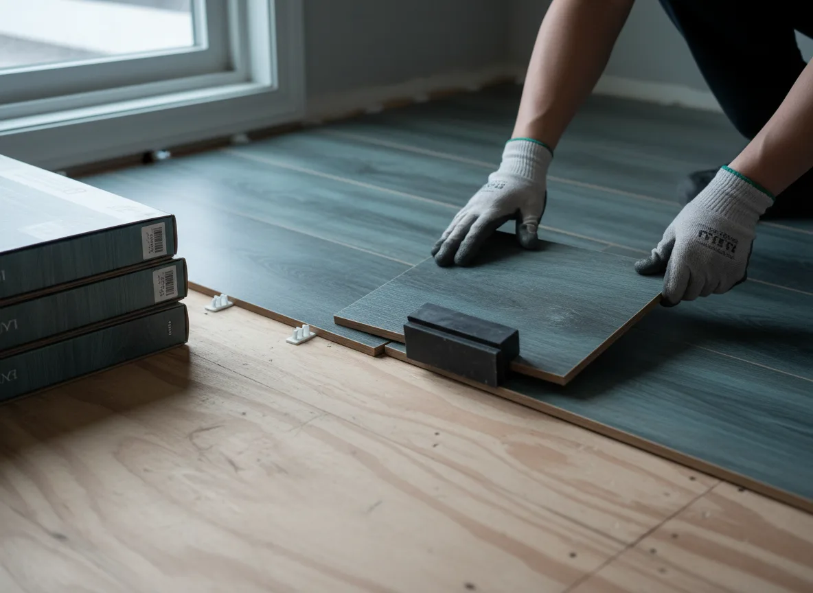 Luxury Vinyl Plank Installation company in Spiritwood, ND